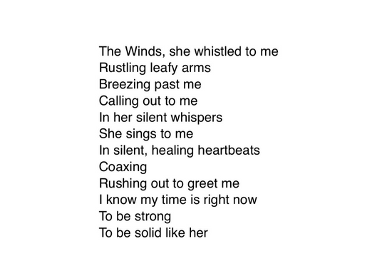 thumb just let me stand here